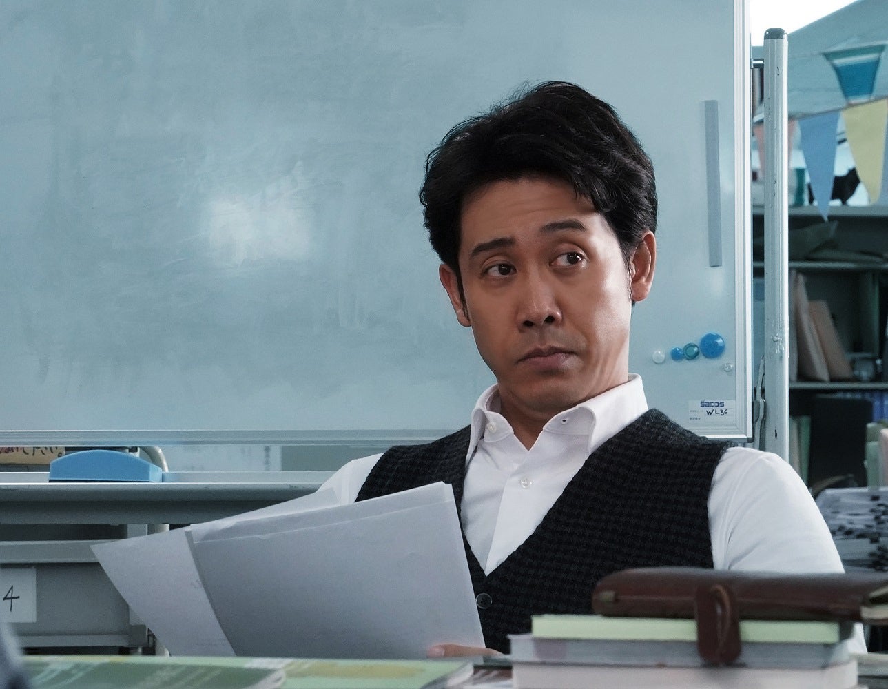 大泉洋主演映画「騙し絵の牙」本編映像を初解禁　松岡茉優らバトル勃発