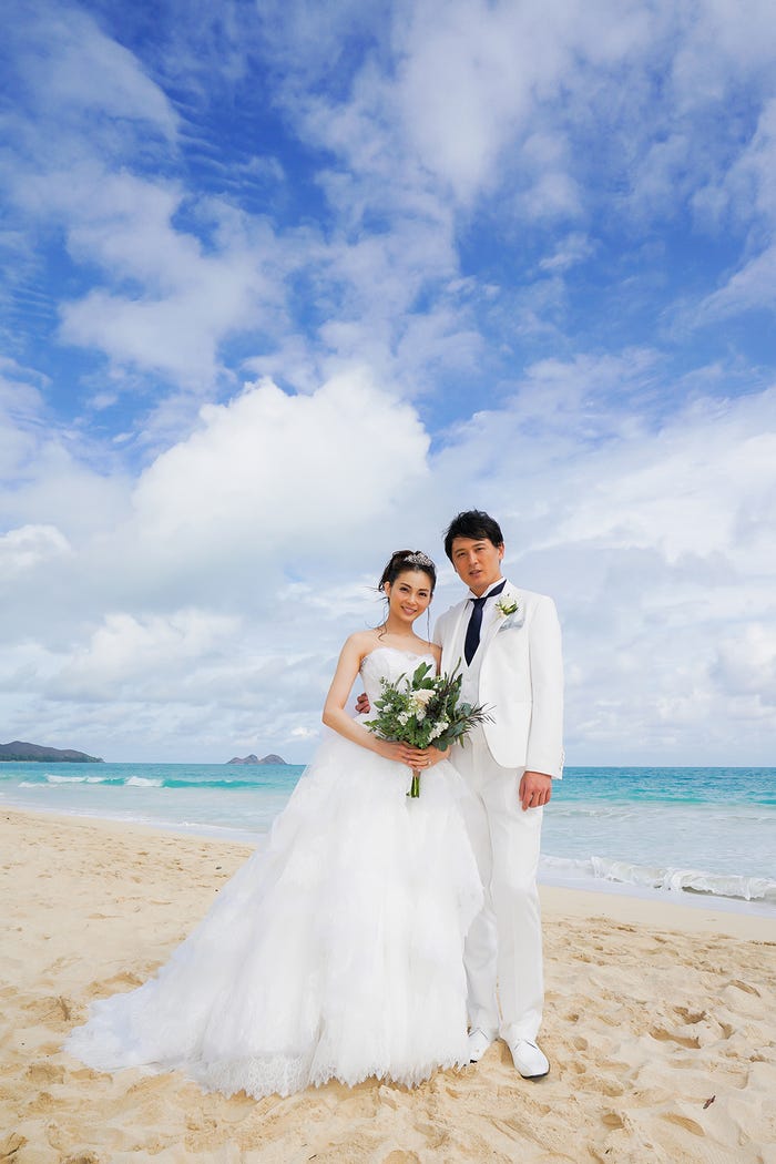 押切もえ、涌井秀章投手(画像提供:所属事務所)