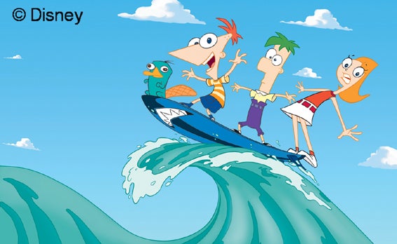 「フィニアスとファーブ」(c)Disney