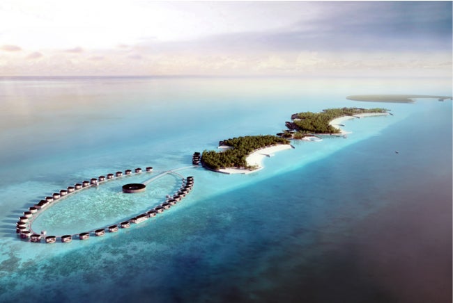 ザ・リッツ・カールトン モルディブ、ファリアイランド／画像提供：マリオット・インターナショナル