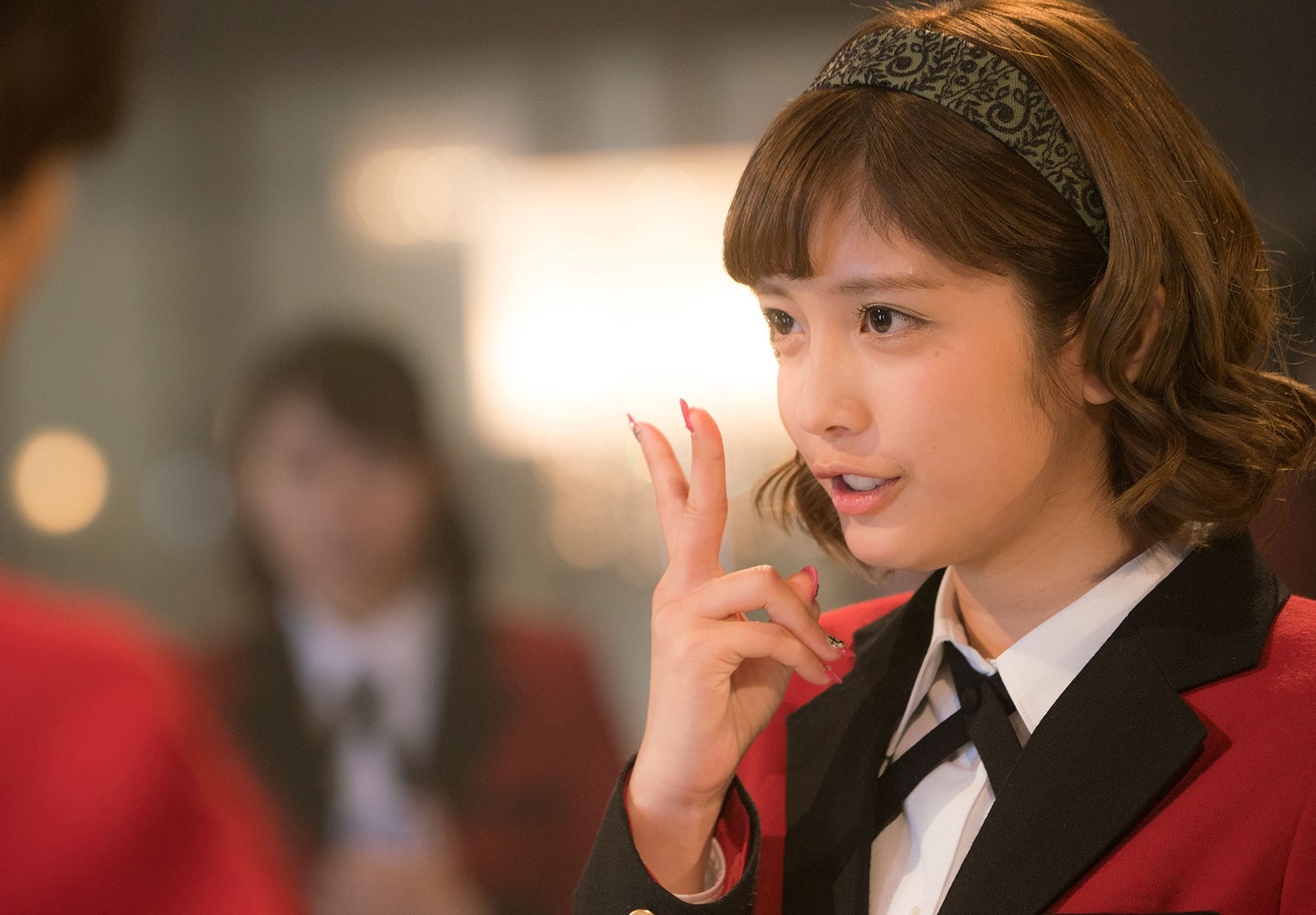 松田るか／ドラマ『賭ケグルイ』第2話より（C）河本ほむら・尚村透／SQUARE ENIX・ドラマ「賭ケグルイ」製作委員会・MBS