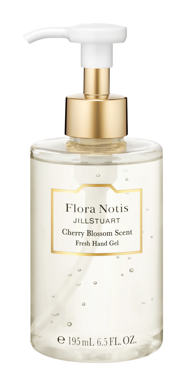 「フレッシュハンドジェル チェリーブロッサム」（C）Flora Notis JILL STUART