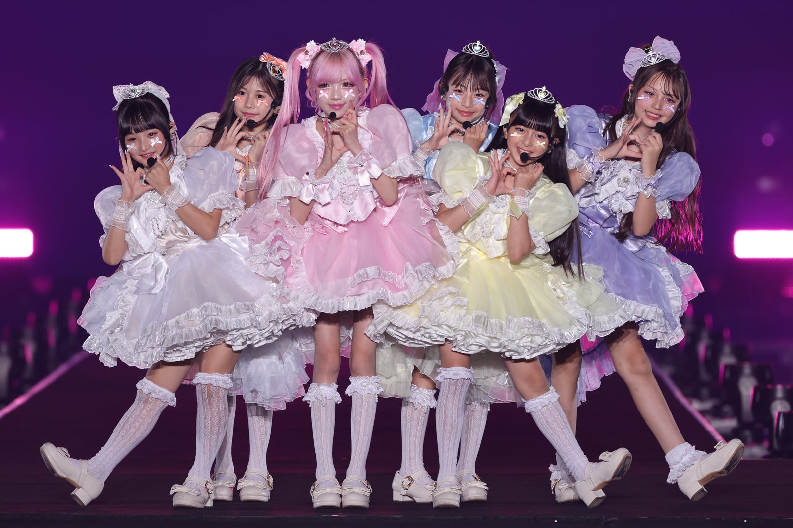 “小学生プリンセスアイドル”ひめらぶ、デビューの地で1年越しパフォーマンス「また戻ってこれてとても嬉しい」フリフリ衣装でらしさ全開【TGC KIDS フェス KITAKYUSHU 2026】