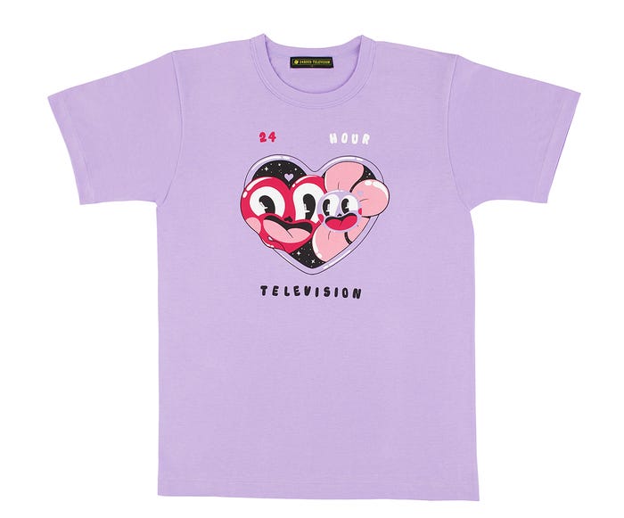 「24時間テレビ41」チャリTシャツ:むらさき(C)日本テレビ