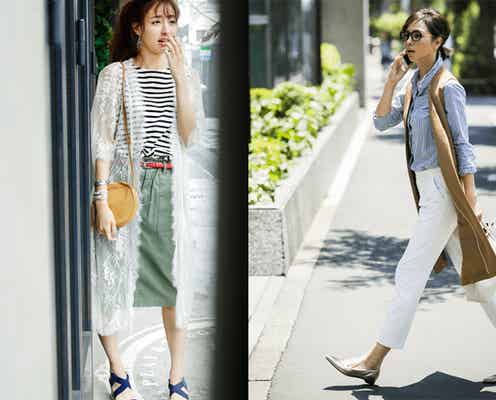 真夏の“ガウン”&“ジレ”でこなれ大人女子に