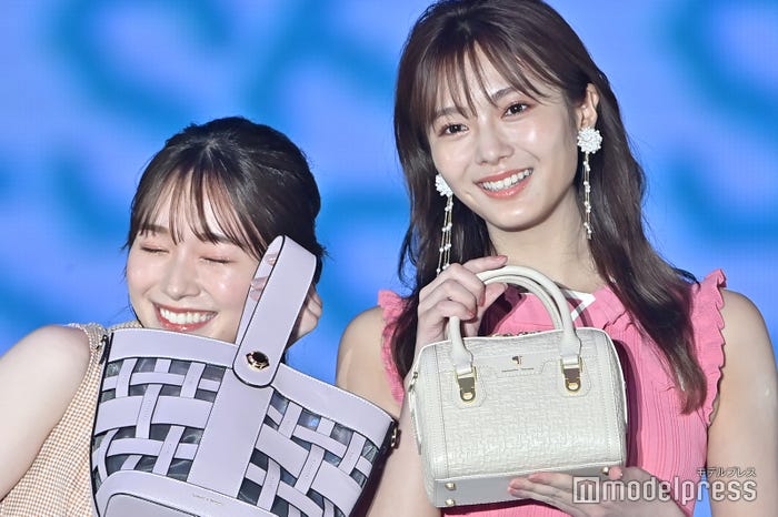 守屋麗奈、田村保乃(C)モデルプレス