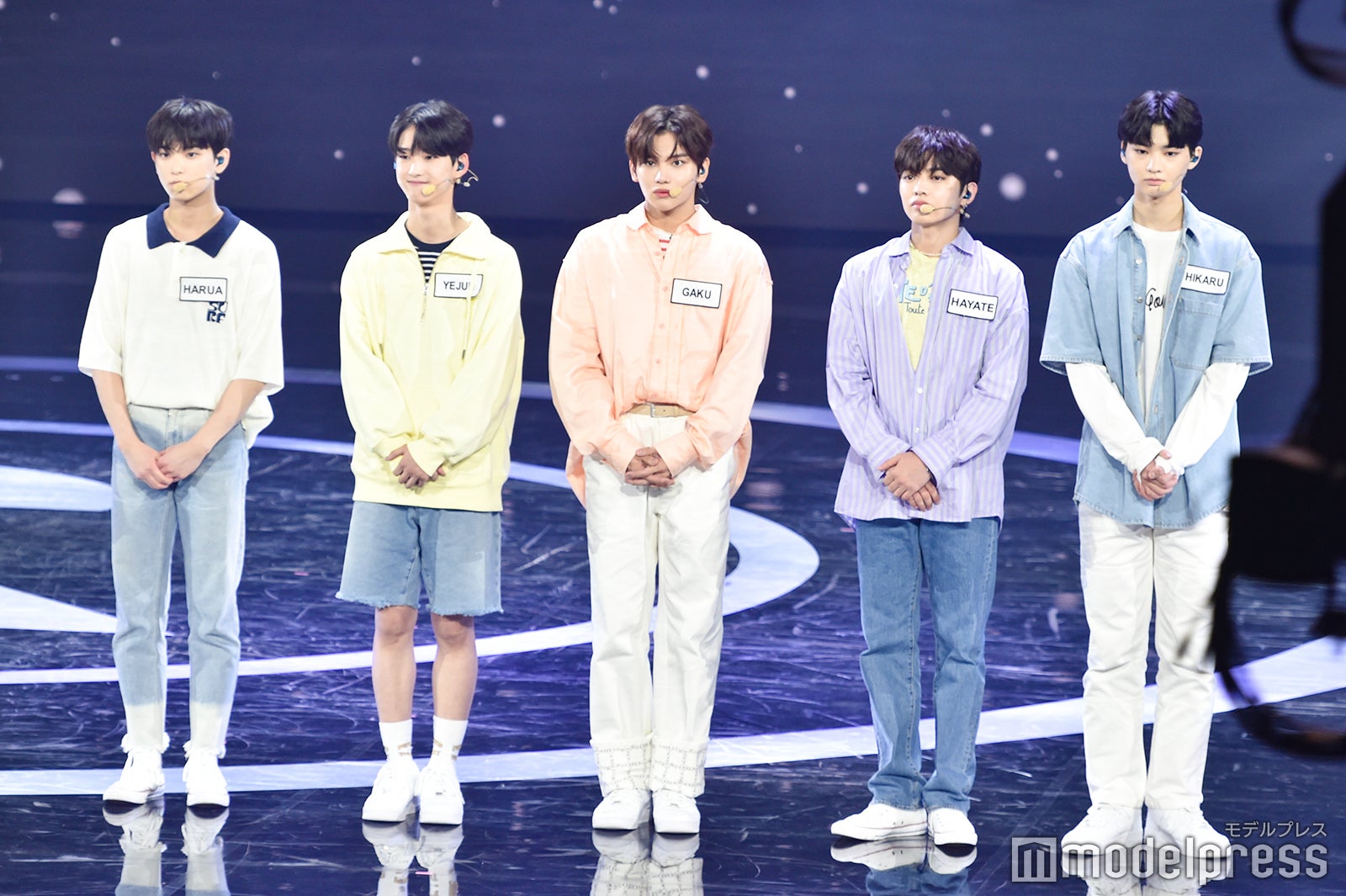 HARUA、YEJUN、GAKU、HAYATE、HIKARU （C）モデルプレス