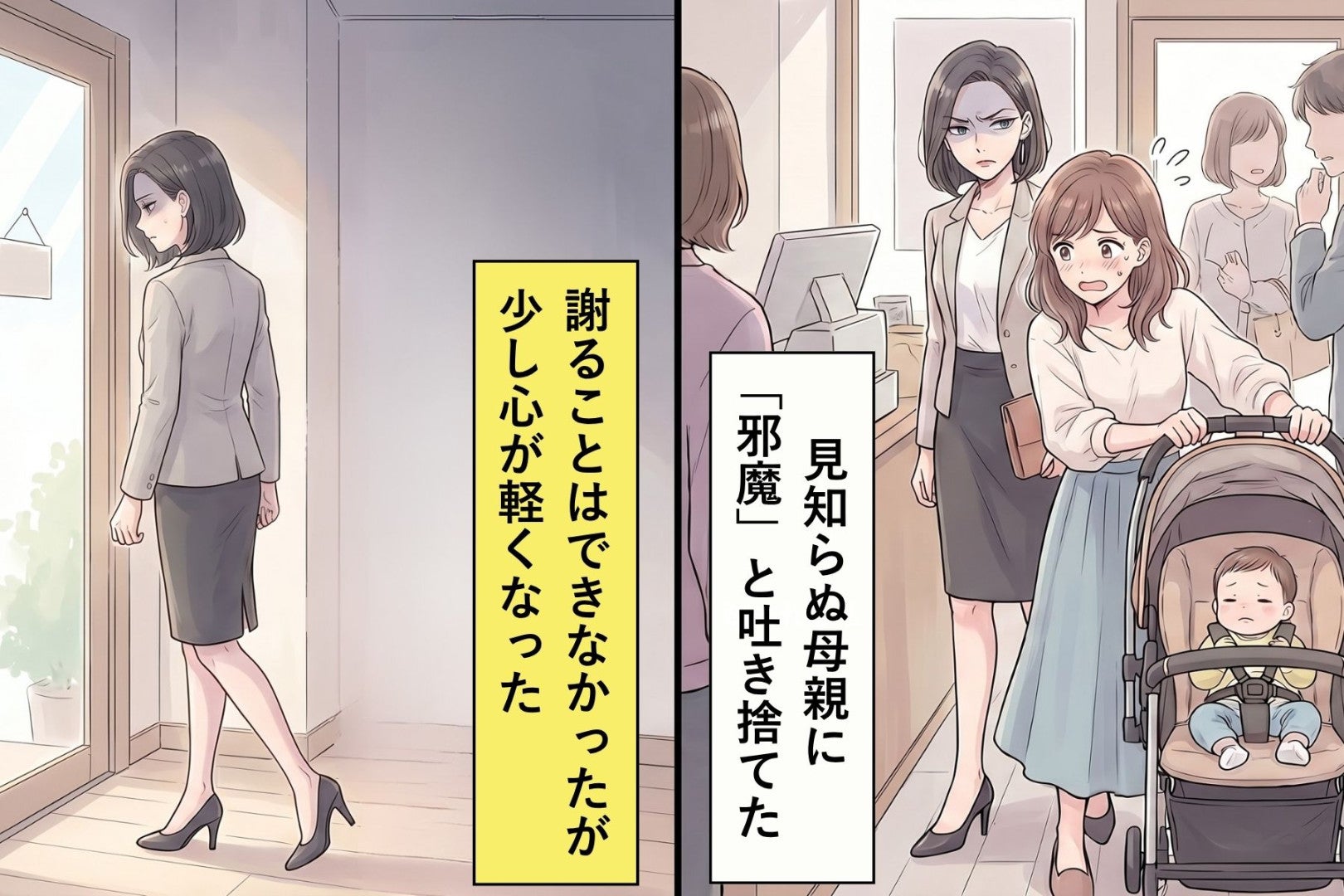 見知らぬ母親に「邪魔」と吐き捨てた半年前のあの日、私が本当に抱えていたもの