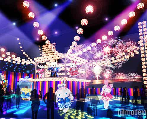 ハローキティら人気キャラの縁日&イルミ演出…ピューロランドの夏祭り