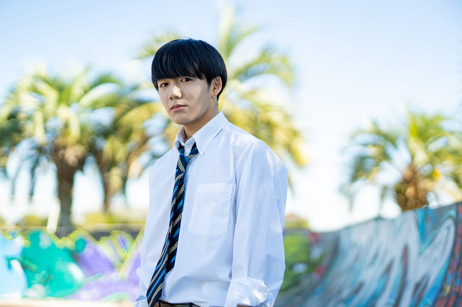 「男子高生ミスターコン2021」ファイナリスト・大木遥翔くん（提供写真）