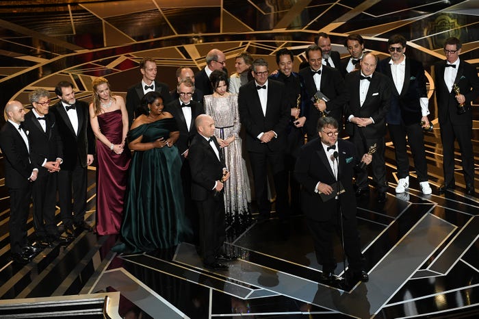 「シェイプ・オブ・ウォーター」のスタッフ・キャストたち「第90回アカデミー賞」/photo:Getty Image