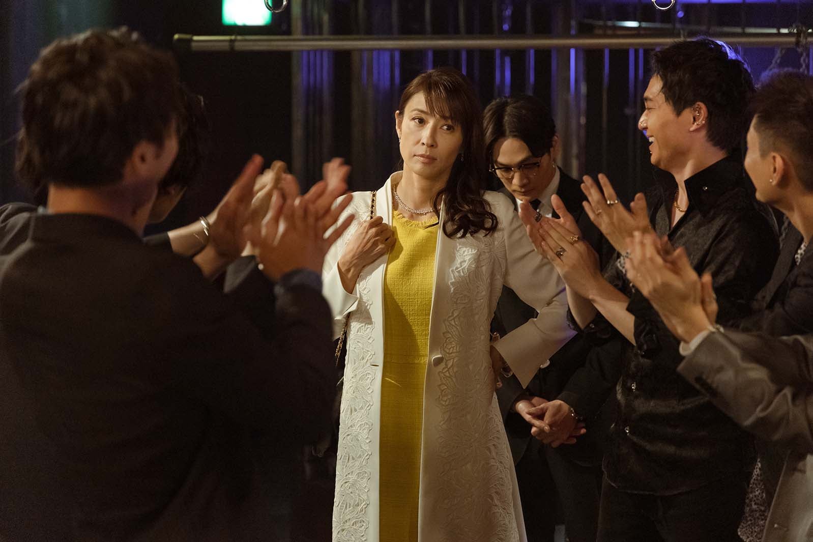 水野美紀ら「合理的にあり得ない～探偵・上水流涼子の解明～」第4話より（C）カンテレ