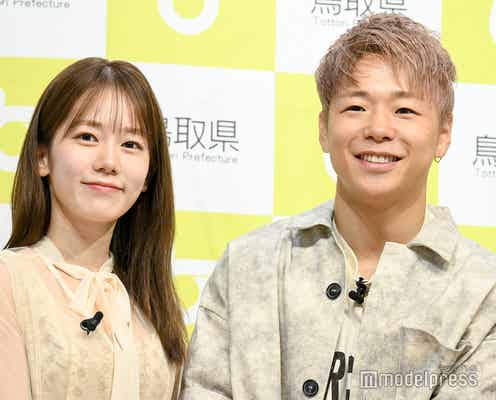 武尊&川口葵、“結婚後初”夫婦でイベント登場 ケーキ入刀も実施「まさか結婚式よりも先にここで」