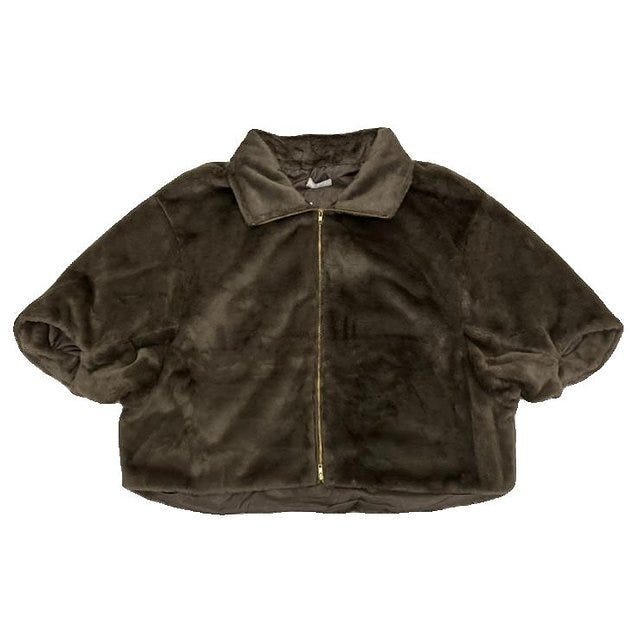 しまむらhidekaジップファーブルゾン