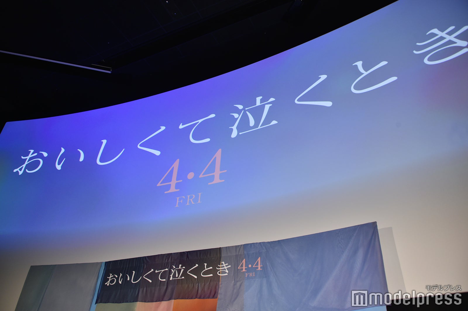 映画『おいしくて泣くとき』完成披露試写会（C）モデルプレス