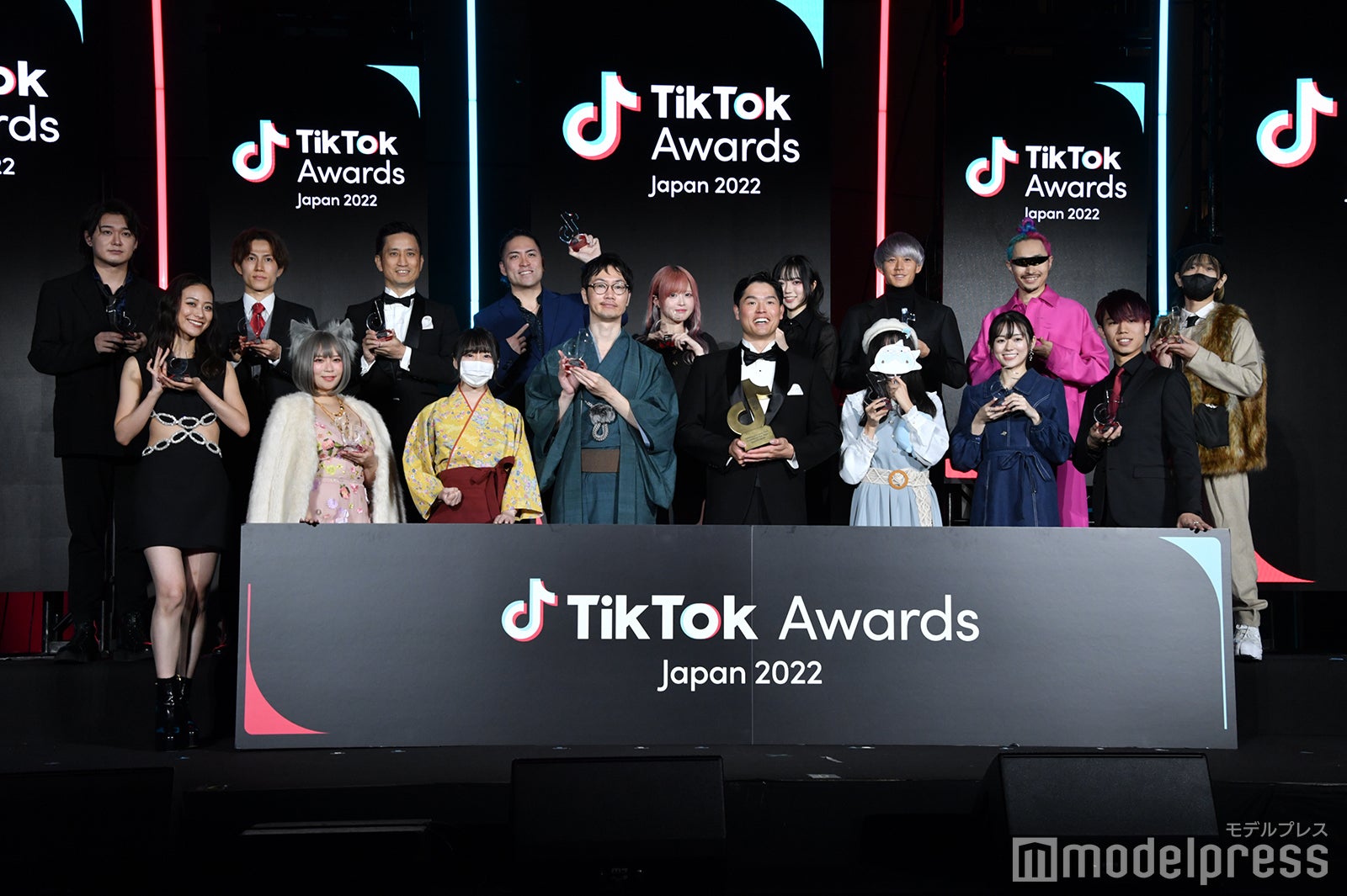 TikTok Creator of the Year 14部門受賞者 （C）モデルプレス