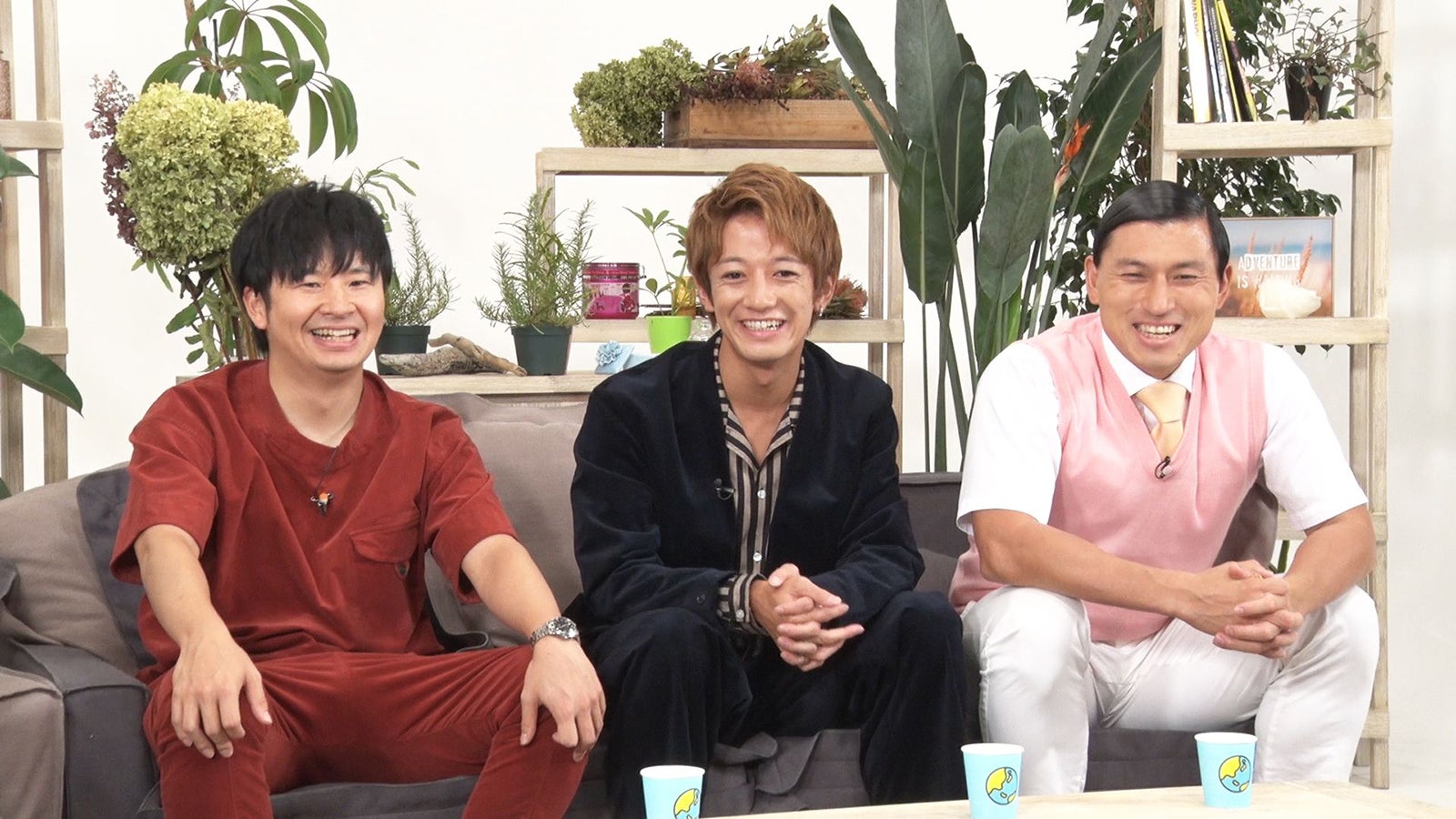 若林正恭、大倉士門、春日俊彰／「あいのり：Asian Journey」第6話より（C）フジテレビ