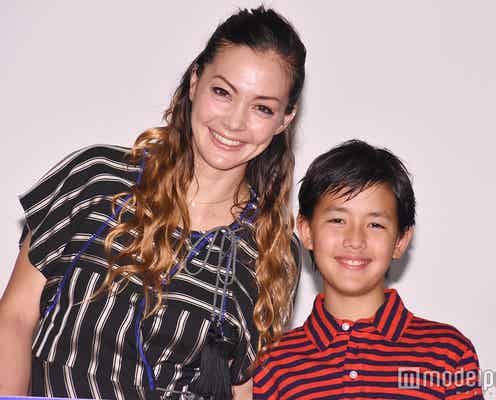 土屋アンナ、イケメン長男と初共演 将来の夢に母も応援