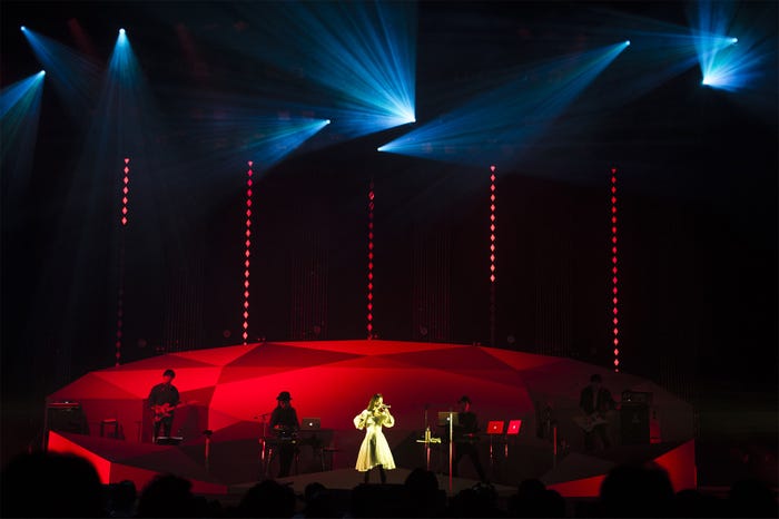 「大塚 愛 LOVE IS BORN ~14th Anniversary 2017~」(写真提供:avex)