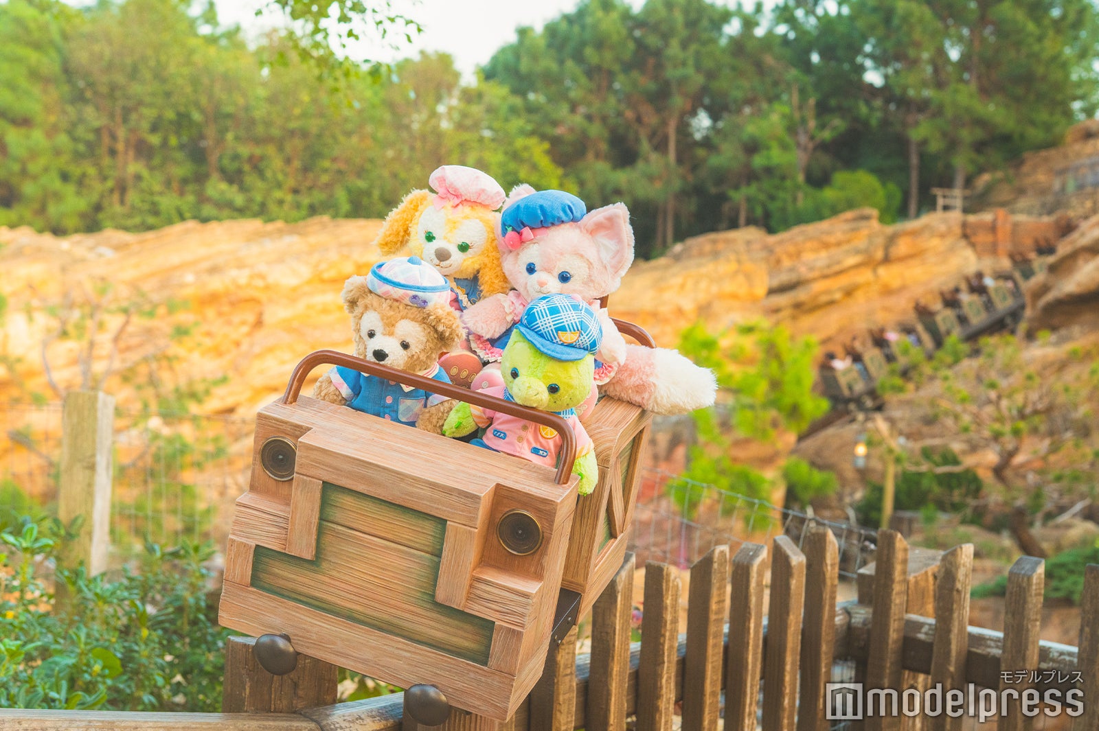 グリズリー・ガルチのぬいぐるみフォトスポット（C）モデルプレス