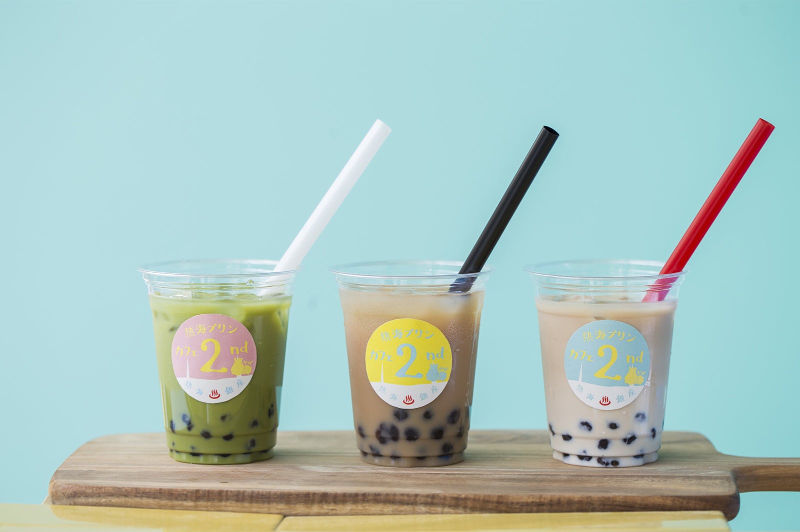 「タピオカドリンク」各500円／画像提供：フジノネ