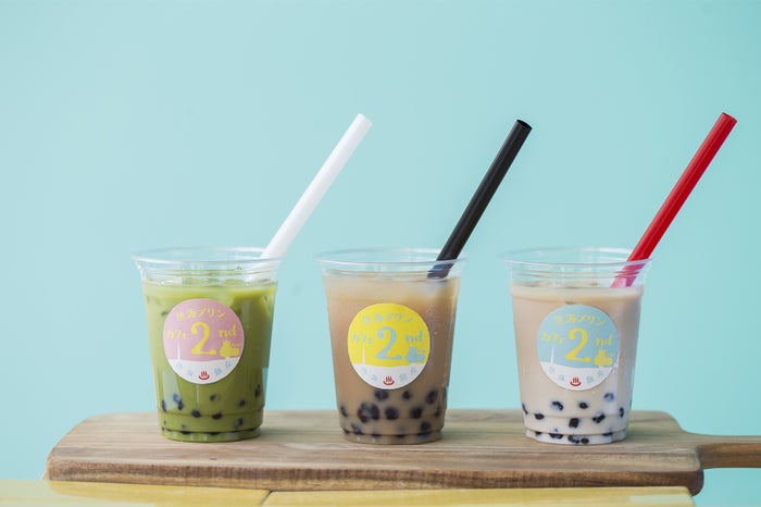「タピオカドリンク」各500円／画像提供：フジノネ