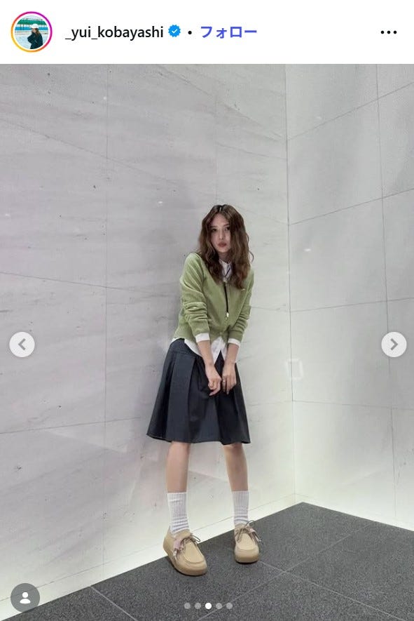 小林由依Instagramより