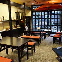 併設されたカフェスペース／画像提供：野田屋茶店