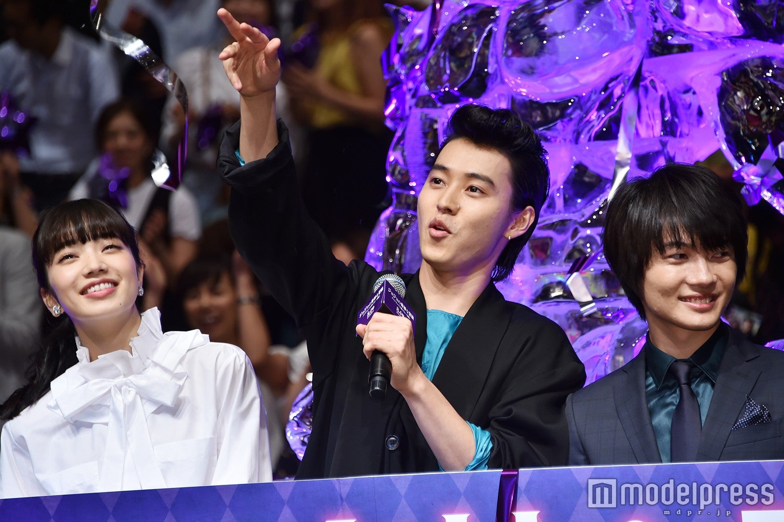 小松菜奈、山崎賢人、神木隆之介 （C）モデルプレス