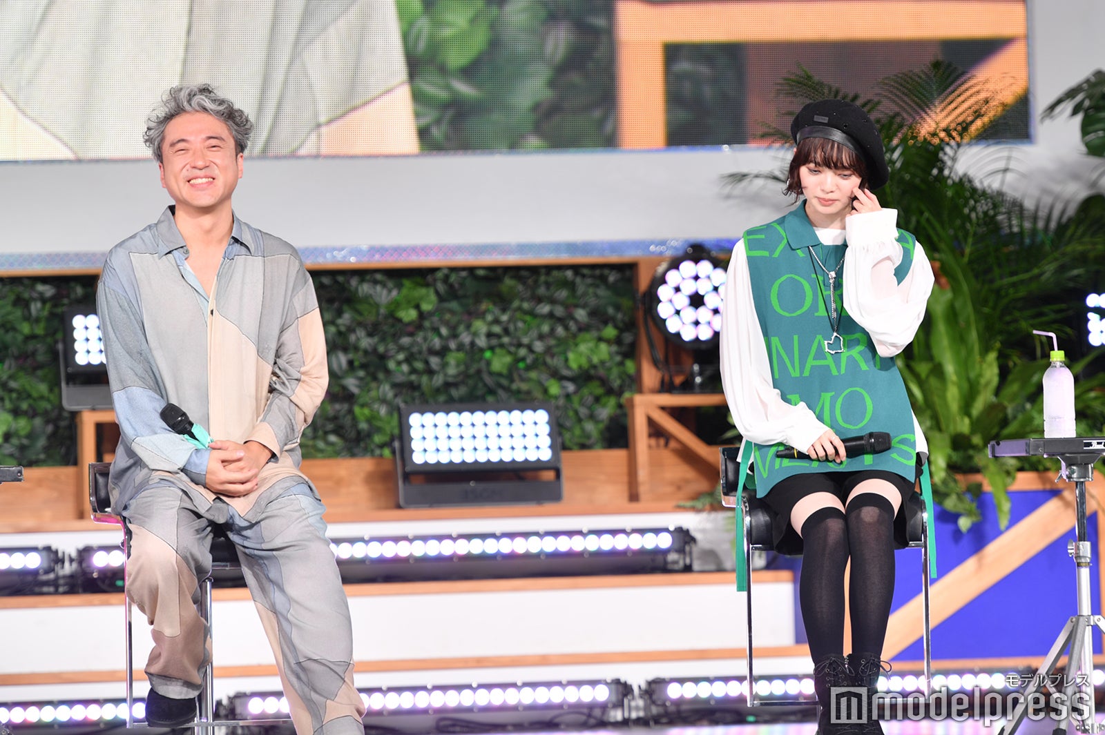 ムロツヨシ、平手友梨奈（C）モデルプレス