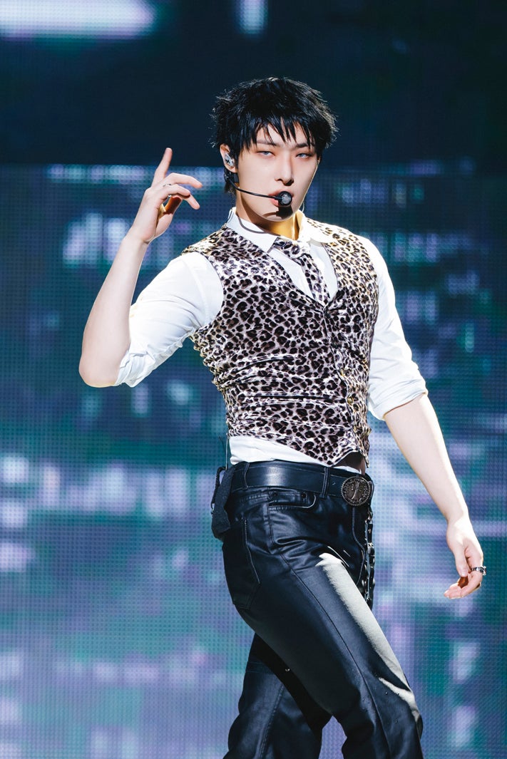 MINGI／ATEEZ（撮影：上山陽介）