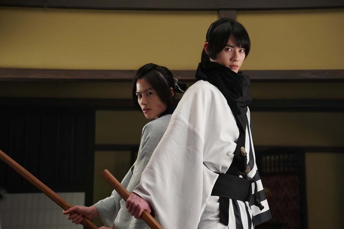 奥智哉、前田拳太郎「君とゆきて咲く~新選組青春録~」第4話より(C)テレビ朝日