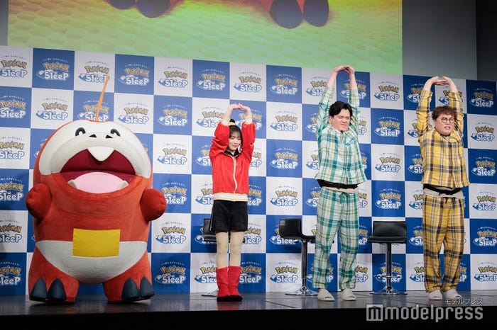 ホゲータ、森田ひかる、阪本、中谷(C)モデルプレス