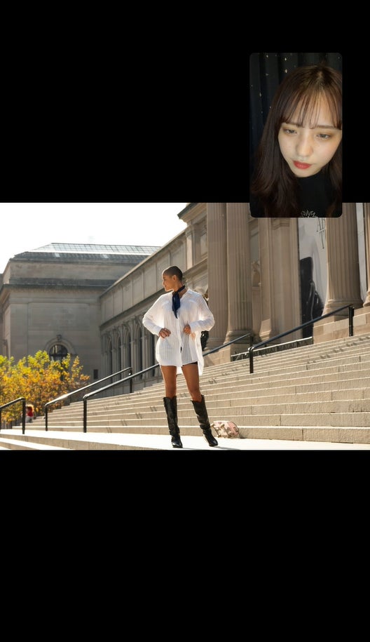 東あさかさん（Instagramライブより）