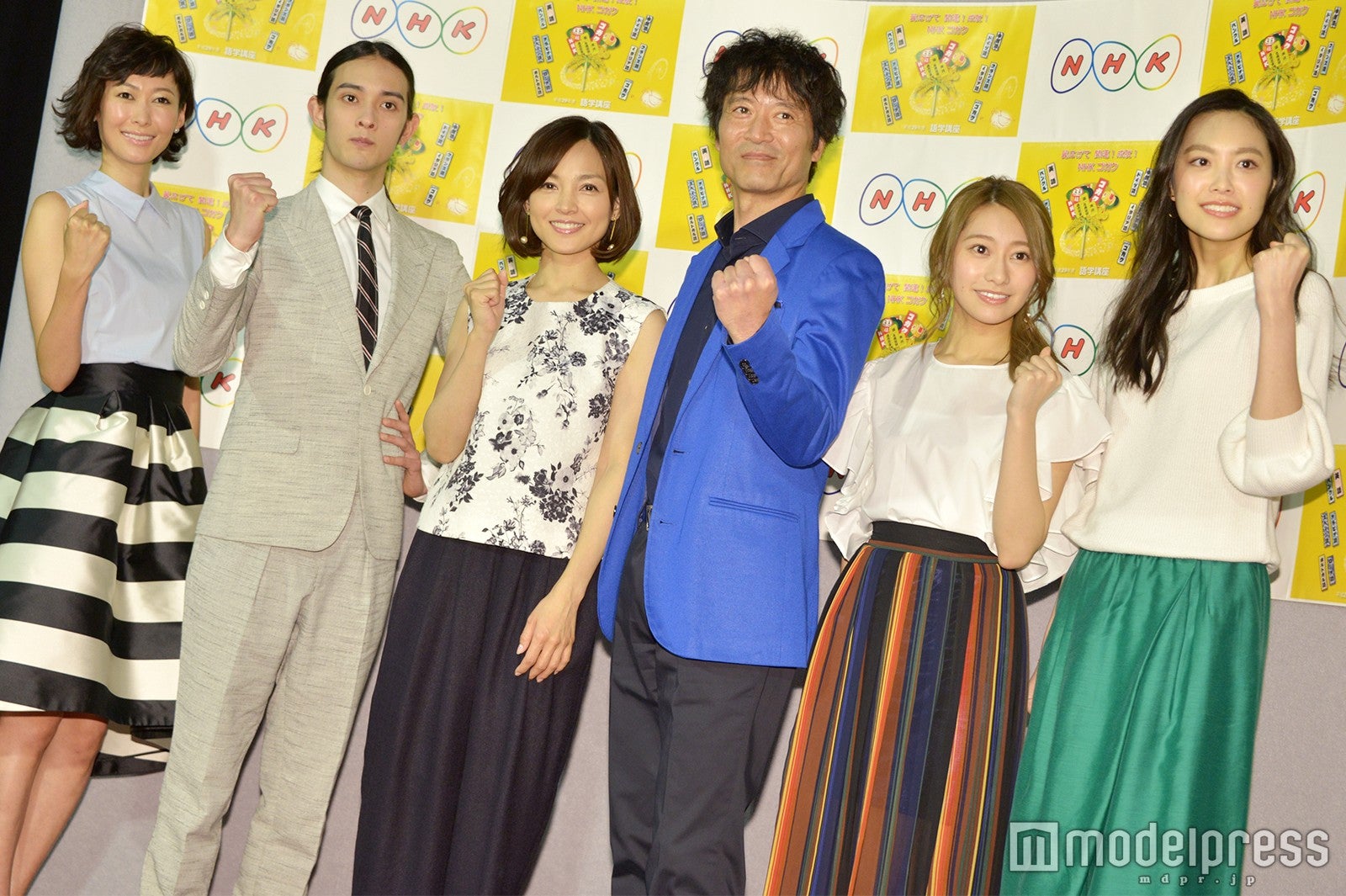 （左から）田丸麻紀、栗原類、国仲涼子、寺脇康文、桜井玲香、イーラン （C）モデルプレス