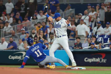 WBCイタリア代表が頭脳的珍プレーで併殺奪う！ヒットエンドラン→中飛で関係ない遊撃手が突然横っ跳び→走者の帰塁遅らせる