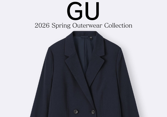 GUの春アウターは羽織るだけでサマ見え♡きれいめからカジュアルまで！注目ライトアウター5選