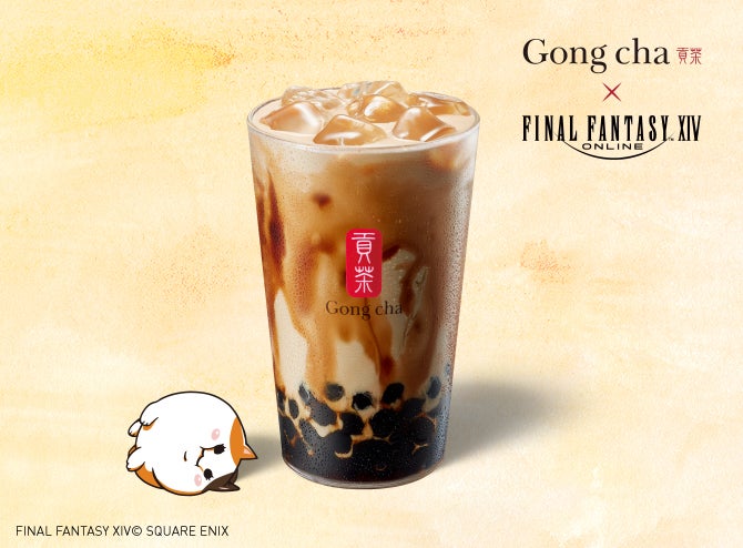 ファットキャット 黒糖ミルクティー＜FF14コラボ＞670円／提供画像