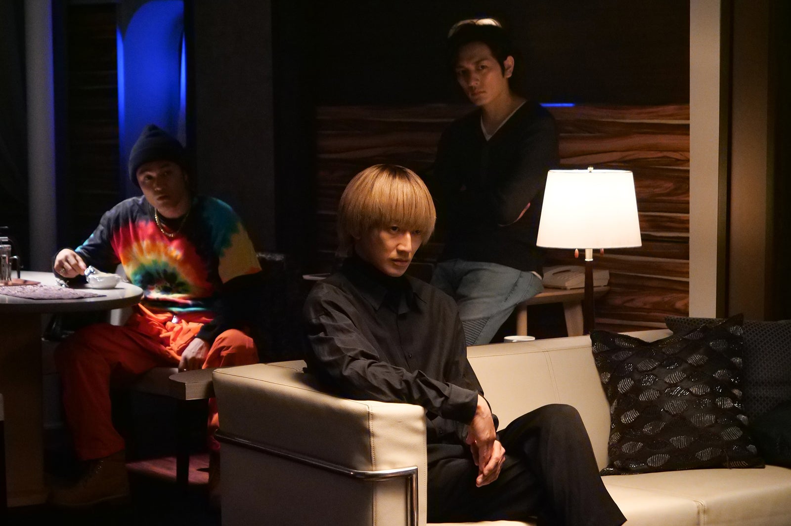 （左から）阿部亮平、永山瑛太、久保田悠来／「ミステリと言う勿れ」12話より（C）田村由美／小学館 （C）フジテレビジョン