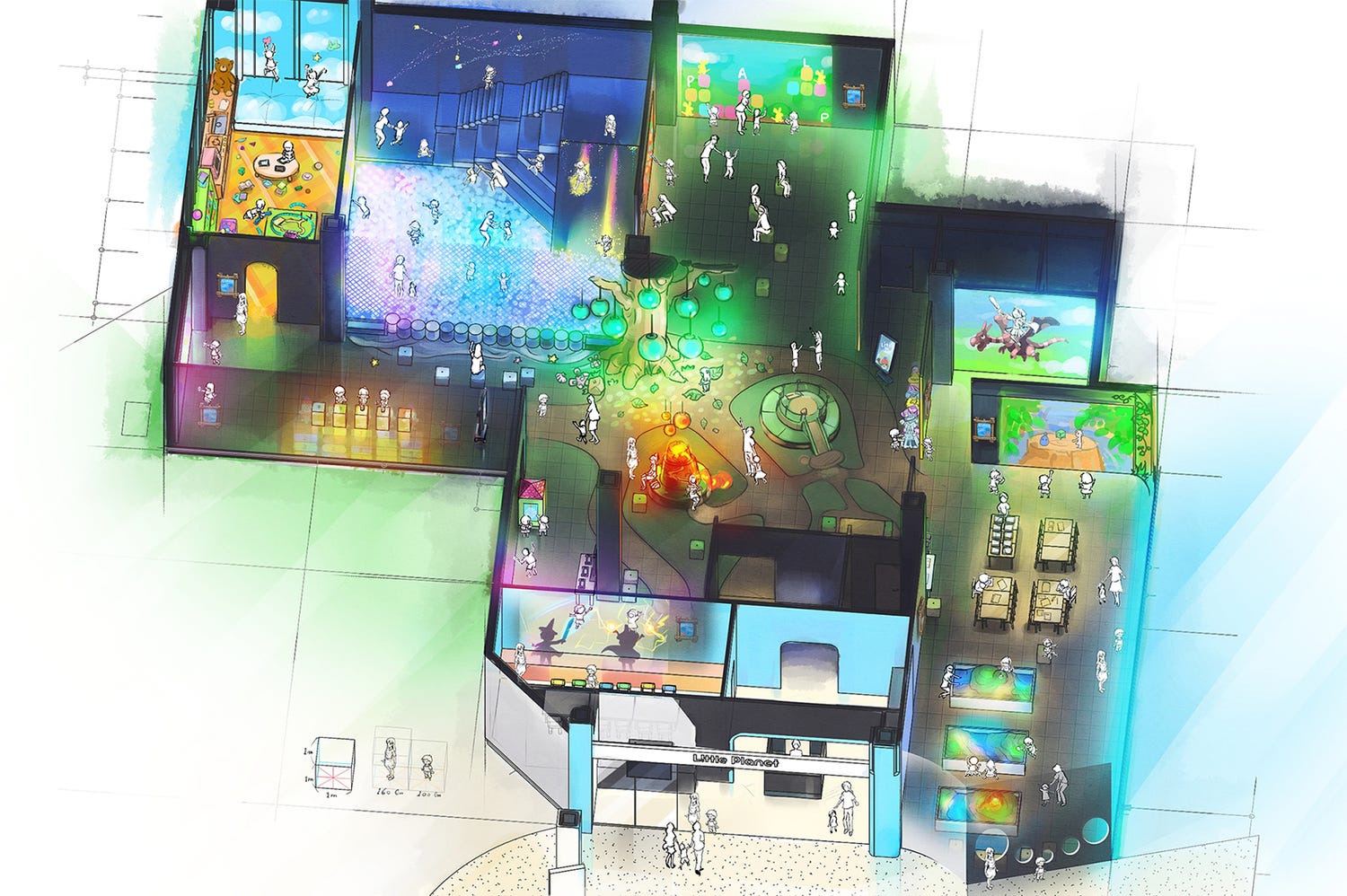 体験型知育デジタルテーマパーク「リトルプラネット」ららぽーと新三郷に常設へ