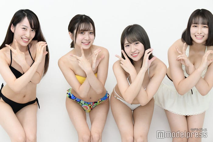 伊集院あさひ、島袋香菜、池田ゆうな、細川まりな (C)モデルプレス
