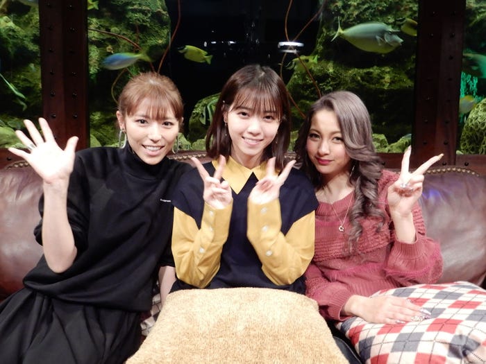 若槻千夏、西野七瀬、ゆきぽよ(写真提供:カンテレ)