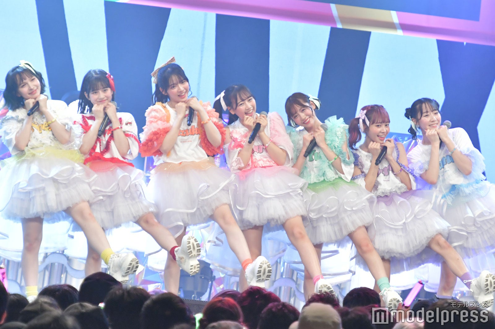 TikTokで話題・FRUITS ZIPPER「一番かわいく踊ってください」ファンと一体に＜TIF2023＞