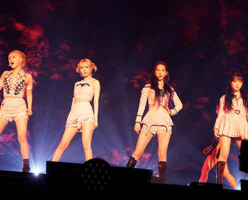 aespa、初の来日ショーケースライブで4万人魅了「この日が来たことが夢のよう」