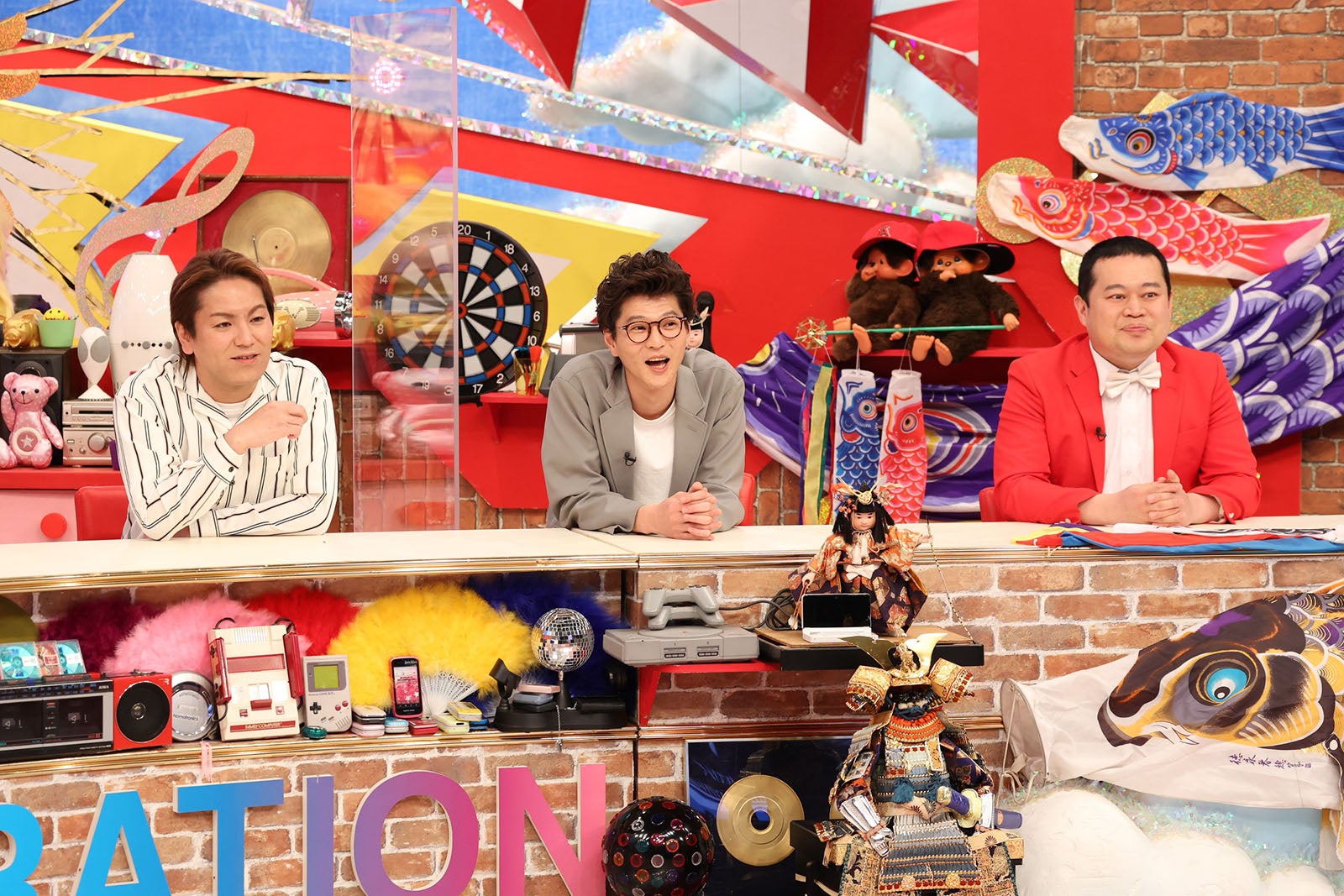 狩野英孝、モグライダー（C）フジテレビ