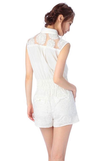 オーガンジーレースコンビネゾン「LIZ LISA」9,936円（税込）