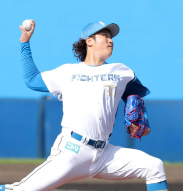 日本ハムのWBC台湾代表右腕・古林睿煬 初ライブBPで153キロ 大谷との対戦希望も抑えるイメージは「ないです」と苦笑