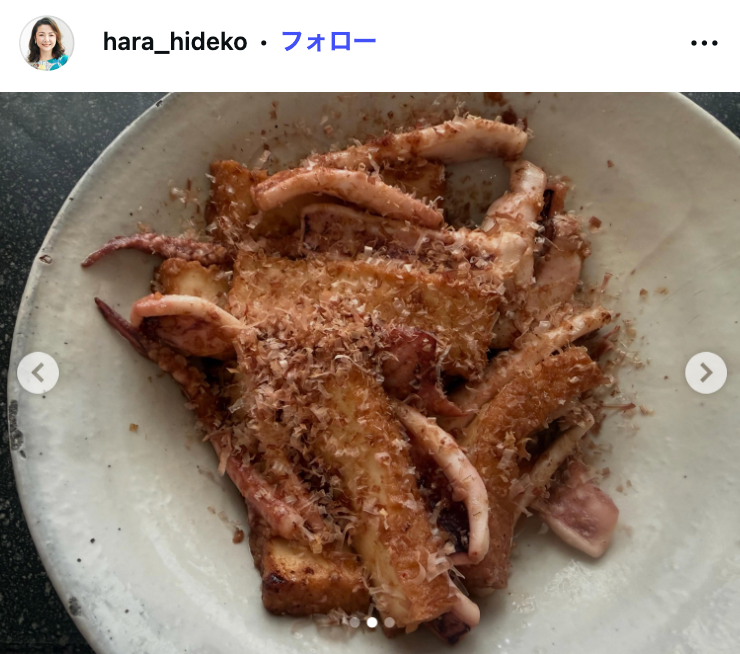 原日出子Instagramより