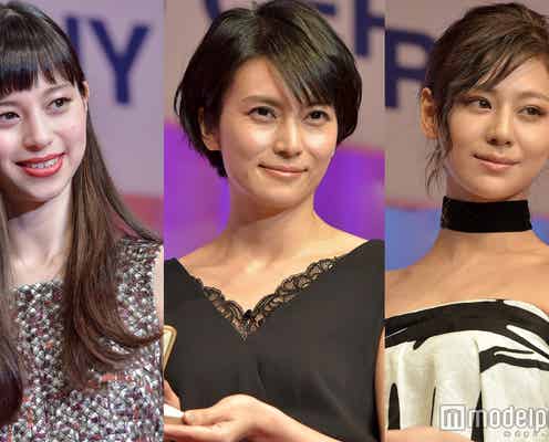 <写真特集>柴咲コウ、西内まりや、中条あやみ、三浦春馬ら華やかドレスアップで集結「ジュエリーベストドレッサー賞」表彰式