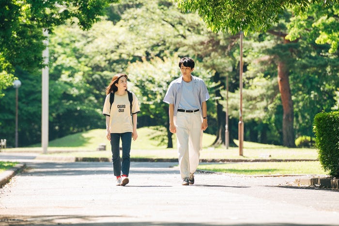 永野芽郁、杉野遥亮/「ユニコーンに乗って」第3話より(C)TBSスパークル/TBS 撮影:加藤春日